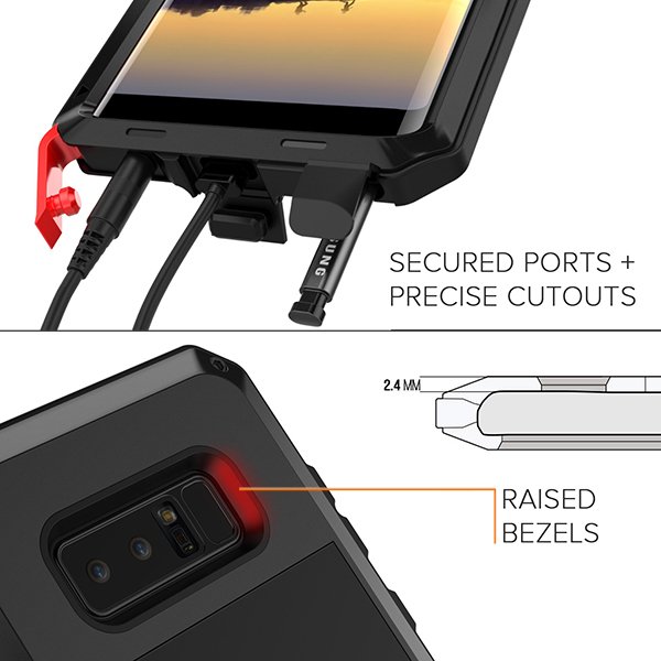 LUNATIK Taktik Extreme Galaxy Note 8 — Protective Case 3 Lunatik Case Galaxy Note 8