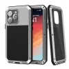 lunatik iphone 15 pro max case taktik extreme protective case silver