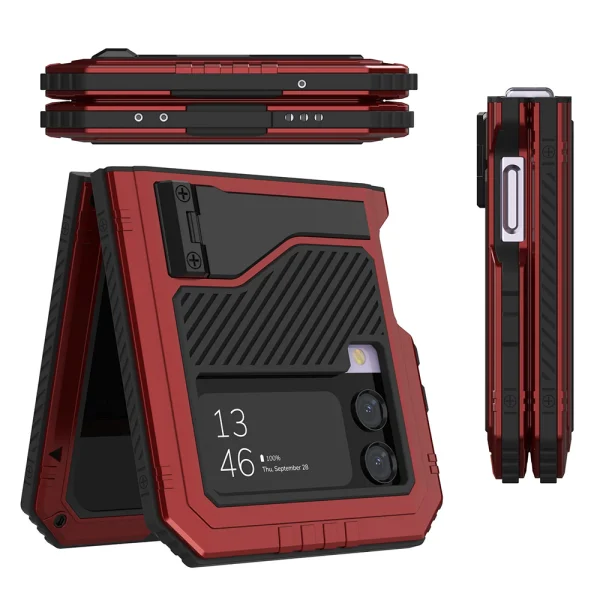 Lunatik Galaxy Z Flip 4 metal case taktik extreme