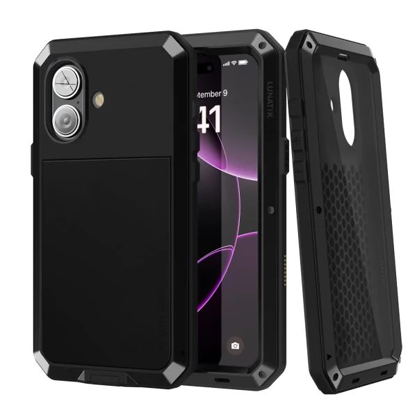 lunatik iphone 16 case taktik extreme metal aluminum shockproof iphone 16 plus case