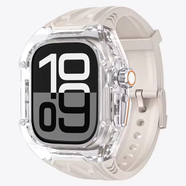 Lunatik Apple Watch Series 11 case band 46mm Starlight