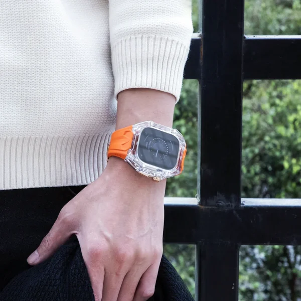 Lunatik Apple Watch Series 11 case band 46mm Starlight