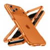 Lunatik iphone 17 pro max bumper case cosmic orange aluminum strike