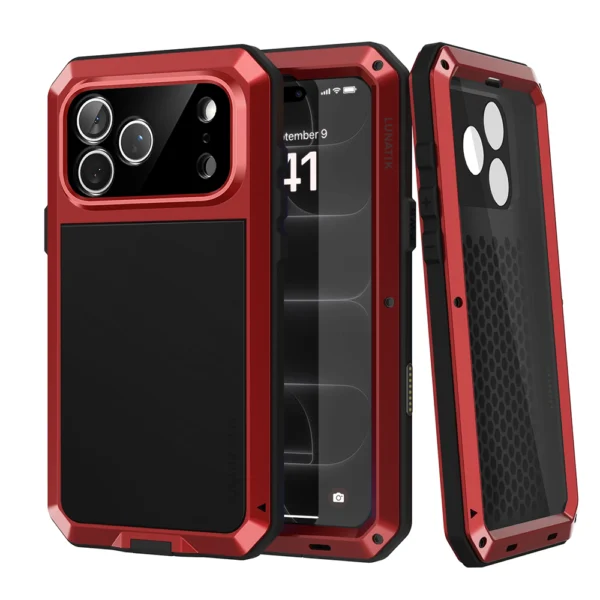 LUNATIK Taktik Extreme iPhone 18 Pro Max — ShockProof Case 6 lunatik iphone 18 pro max case metal taktik shockproof